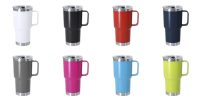 Vaso térmico con agarradera ergonómica