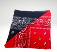 Pañoleta con estampado típico