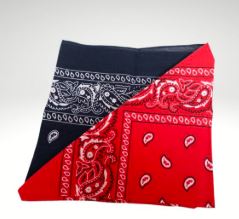 Pañoleta con estampado típico